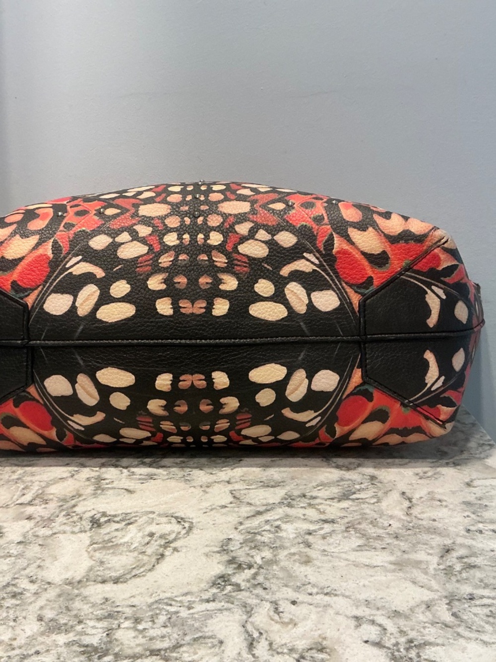 Desigual Python Snake Print Tote Bag Reversible - Picture 6 of 15